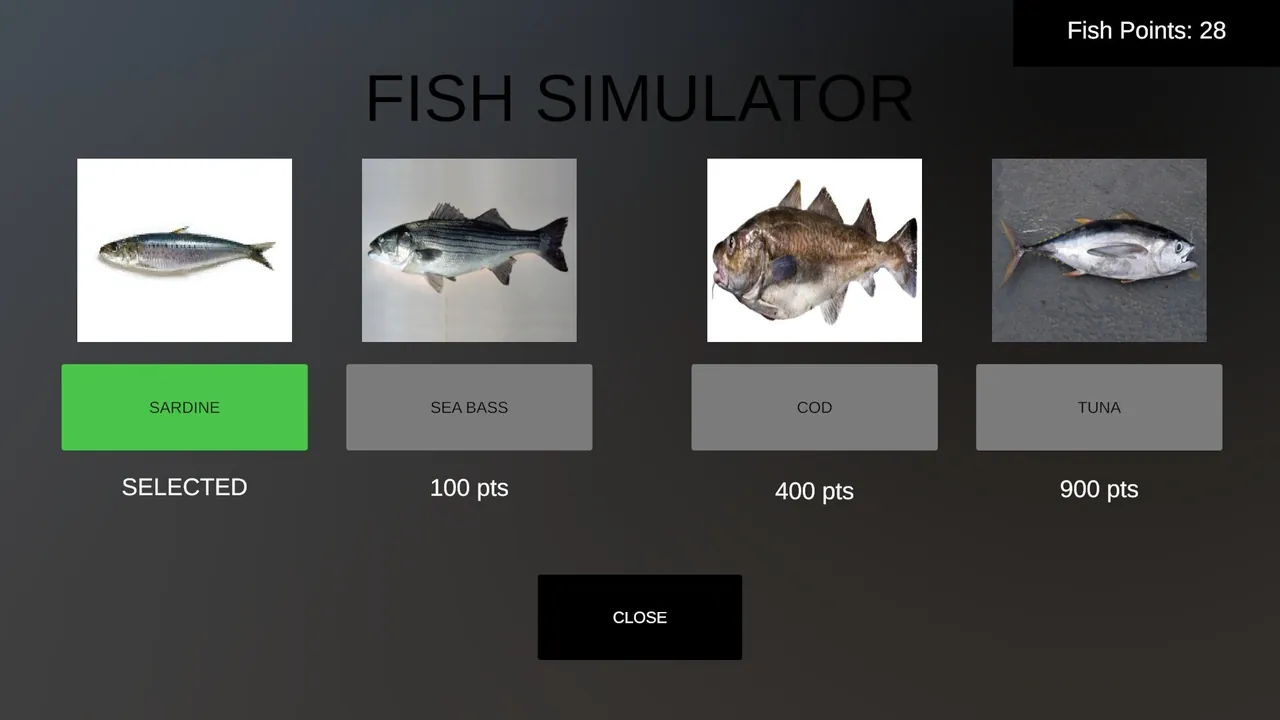 Fish Simulator - captura de pantalla