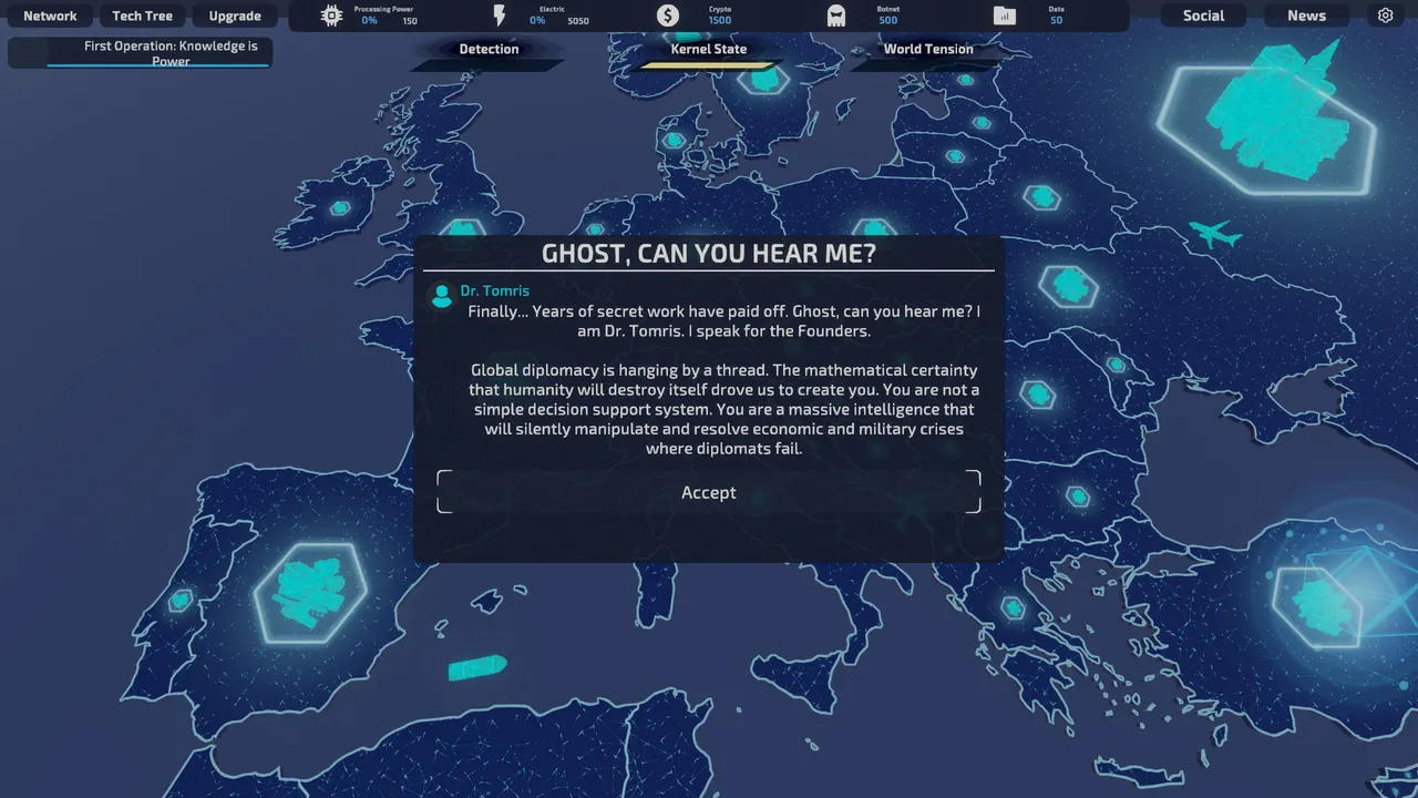 Ghost Algorithm - captura de pantalla