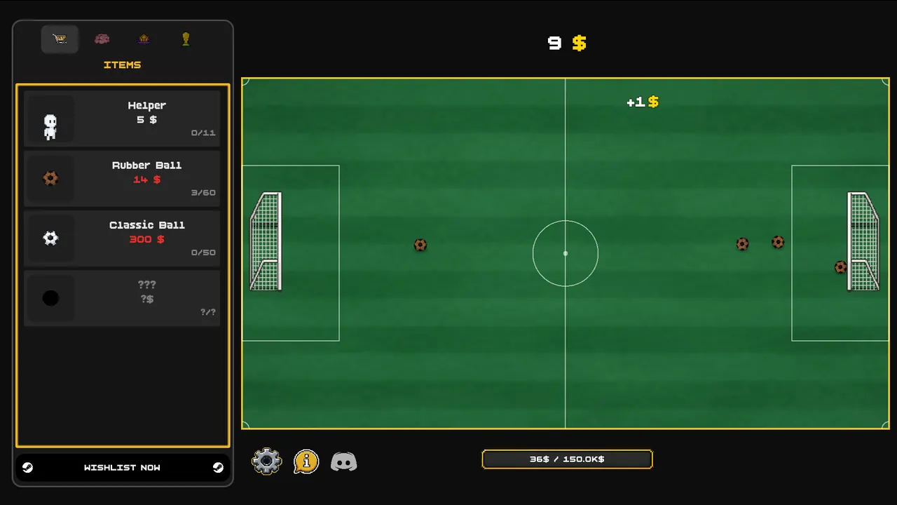 Goal Idle - captura de pantalla
