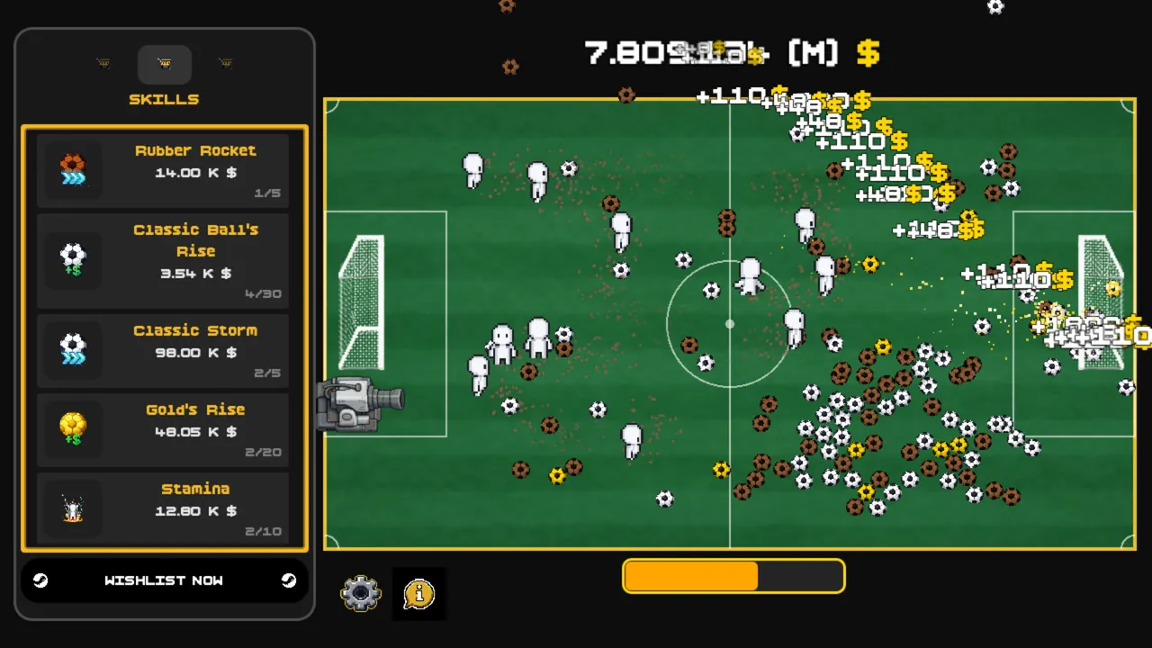 Goal Idle - captura de pantalla