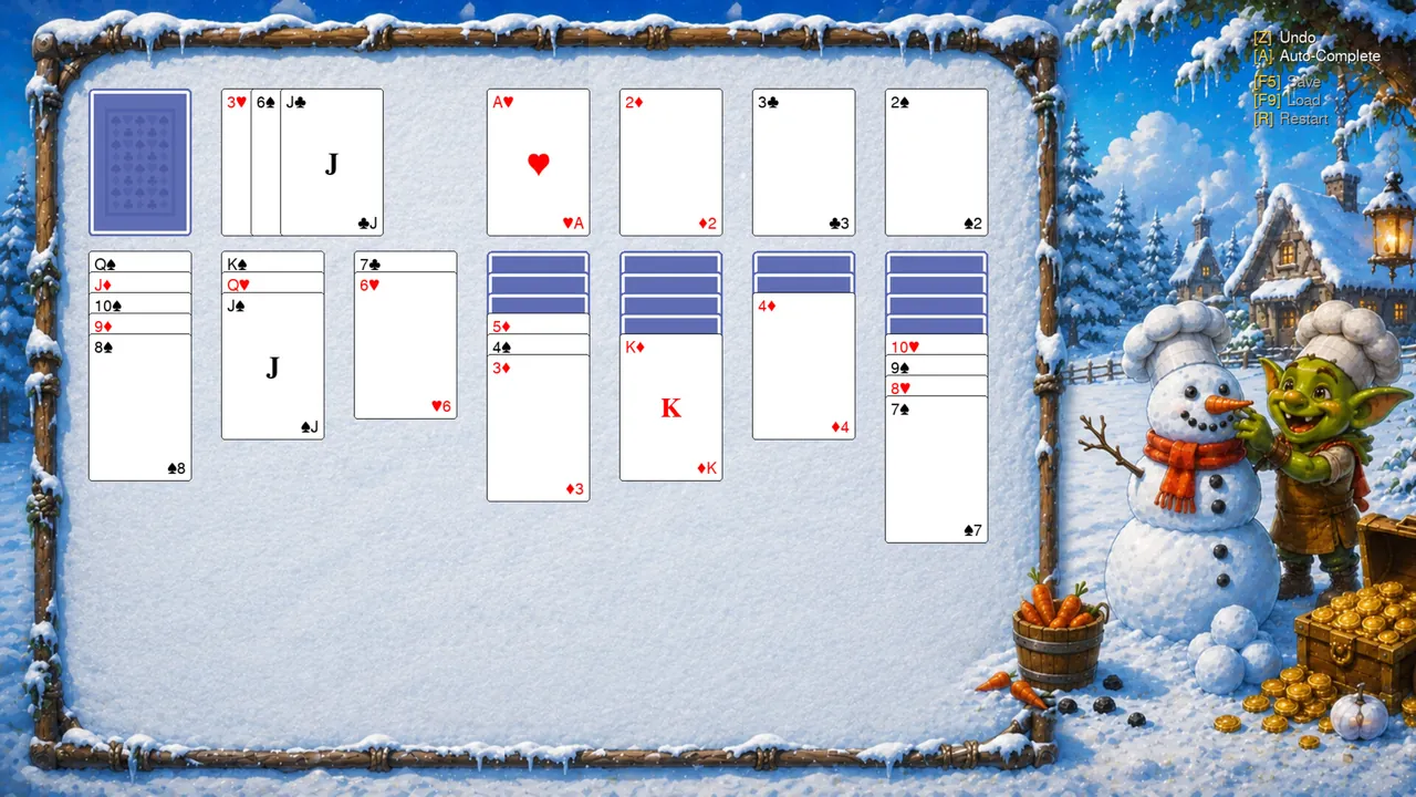 Goblin Solitaire - captura de pantalla