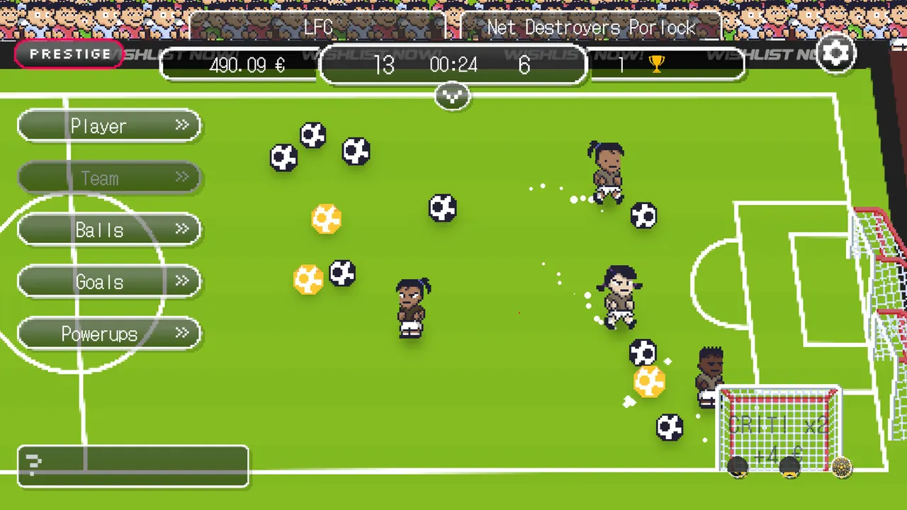 Gold ’n Goal - captura de pantalla