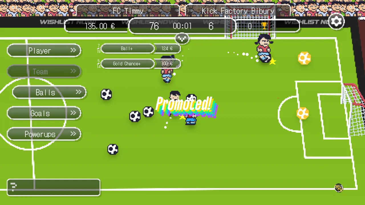 Gold ’n Goal - captura de pantalla