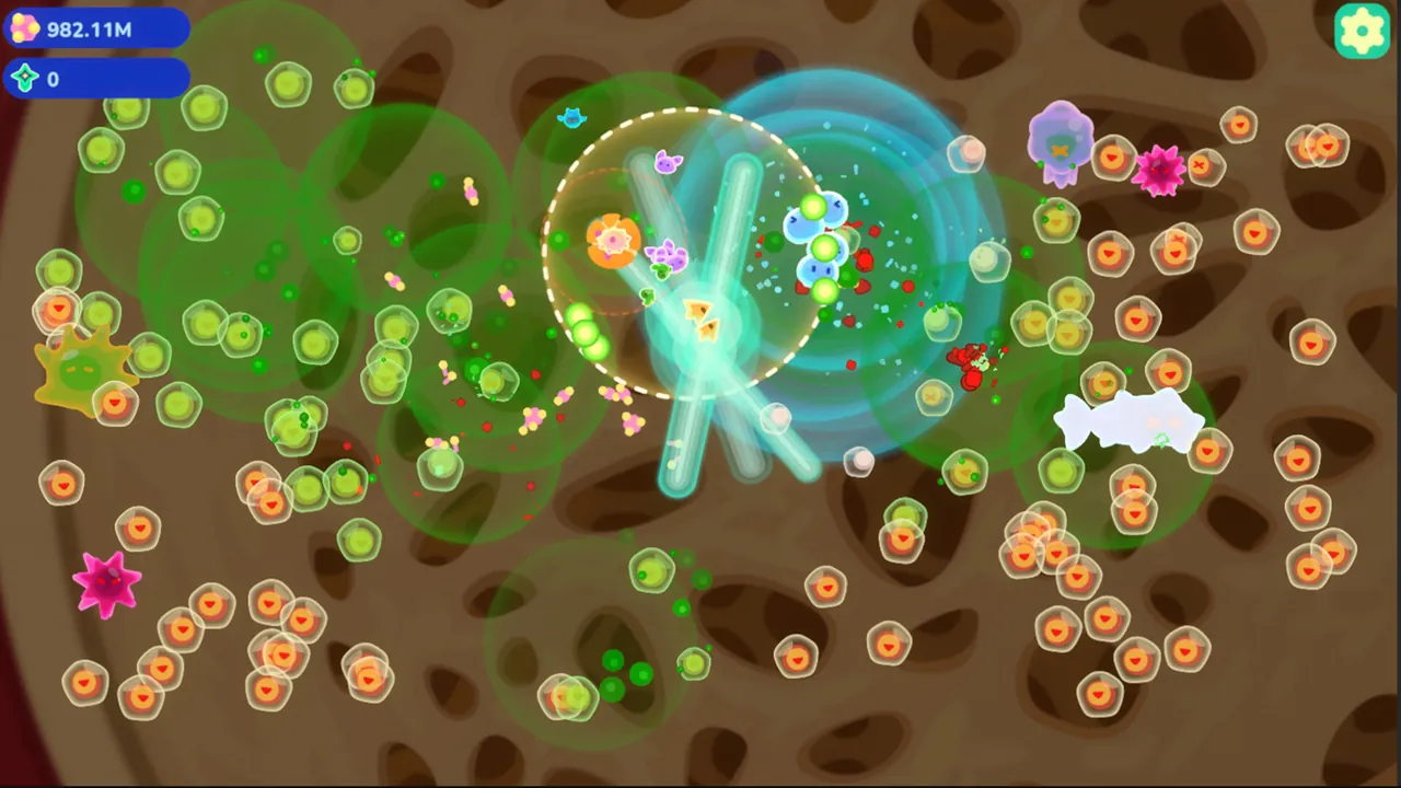 Gummy Invaders - captura de pantalla
