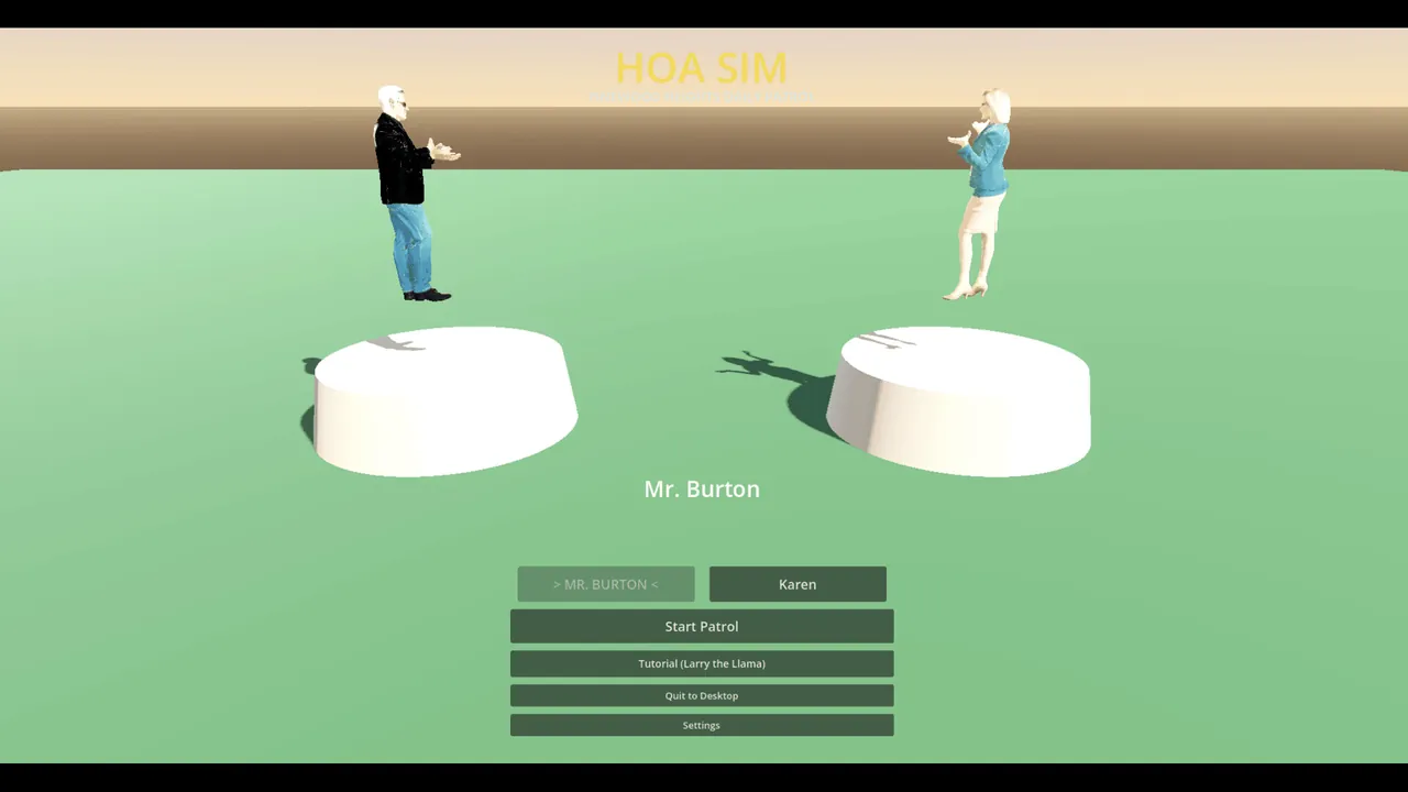 H.O.A Simulator - captura de pantalla