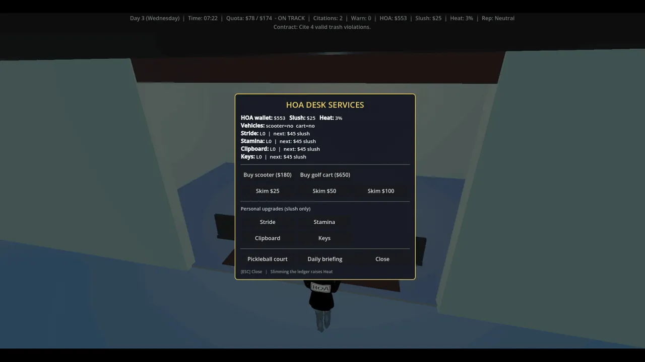 H.O.A Simulator - captura de pantalla