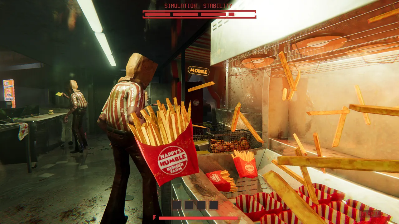 Happy's Humble Burger Cult - captura de pantalla