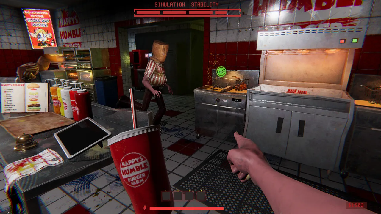 Happy's Humble Burger Cult - captura de pantalla