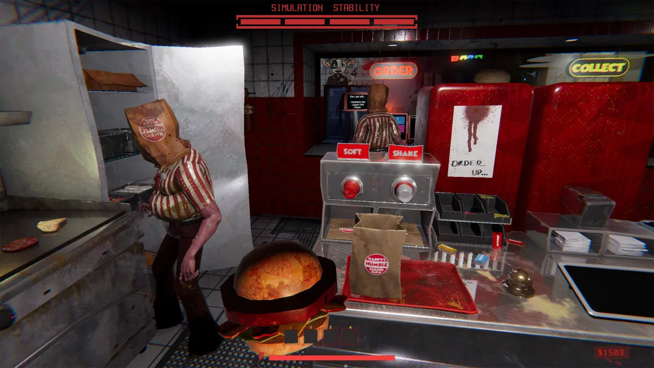 Happy's Humble Burger Cult - captura de pantalla