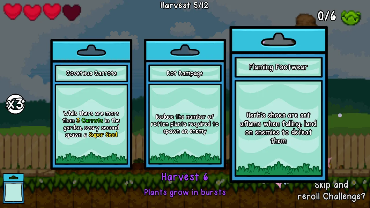 Herb's Homegrown Havoc - captura de pantalla