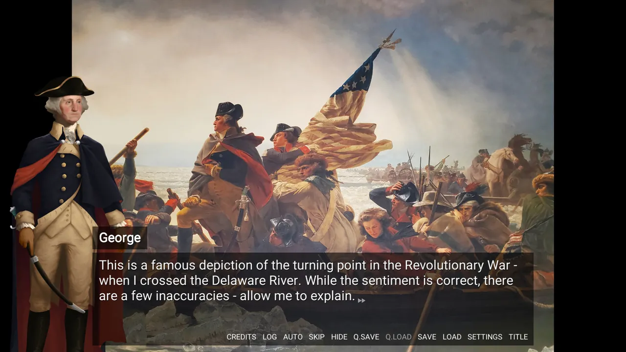 Important People of History: Presidents - George Washington - captura de pantalla