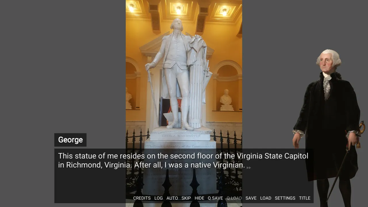 Important People of History: Presidents - George Washington - captura de pantalla