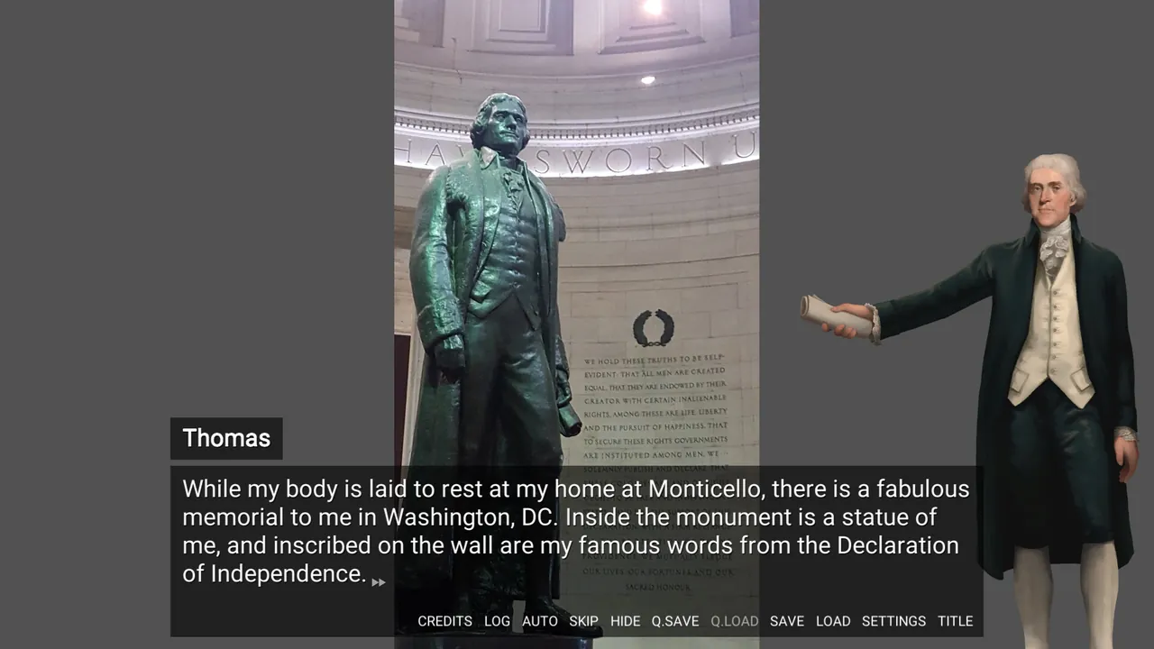 Important People of History: Presidents - Thomas Jefferson - captura de pantalla