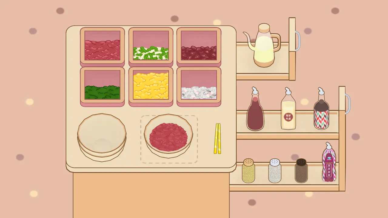 Jiaozi & Shopkeeper - captura de pantalla