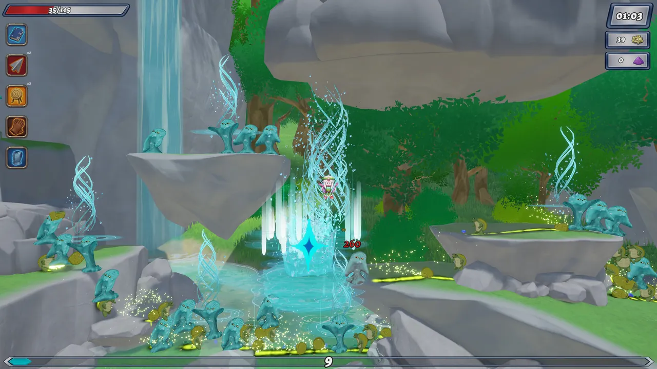 Level Up, Tiny King! - captura de pantalla