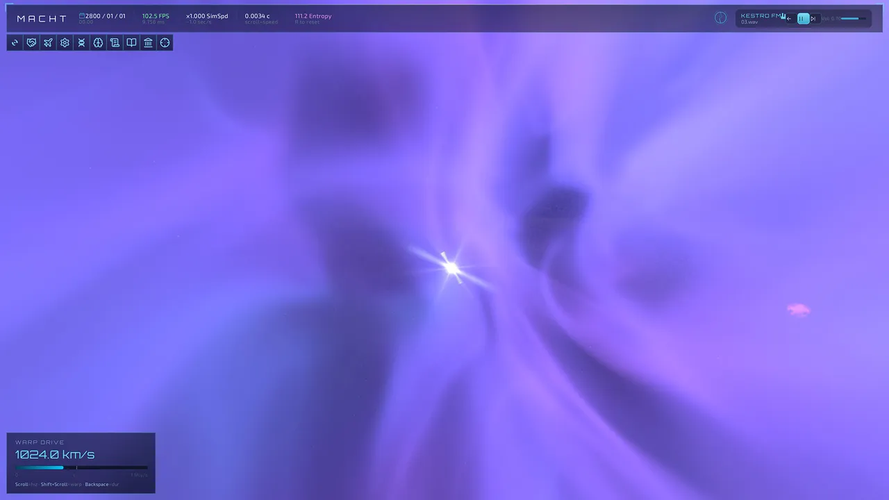 Macht: Cosmic Engine - captura de pantalla