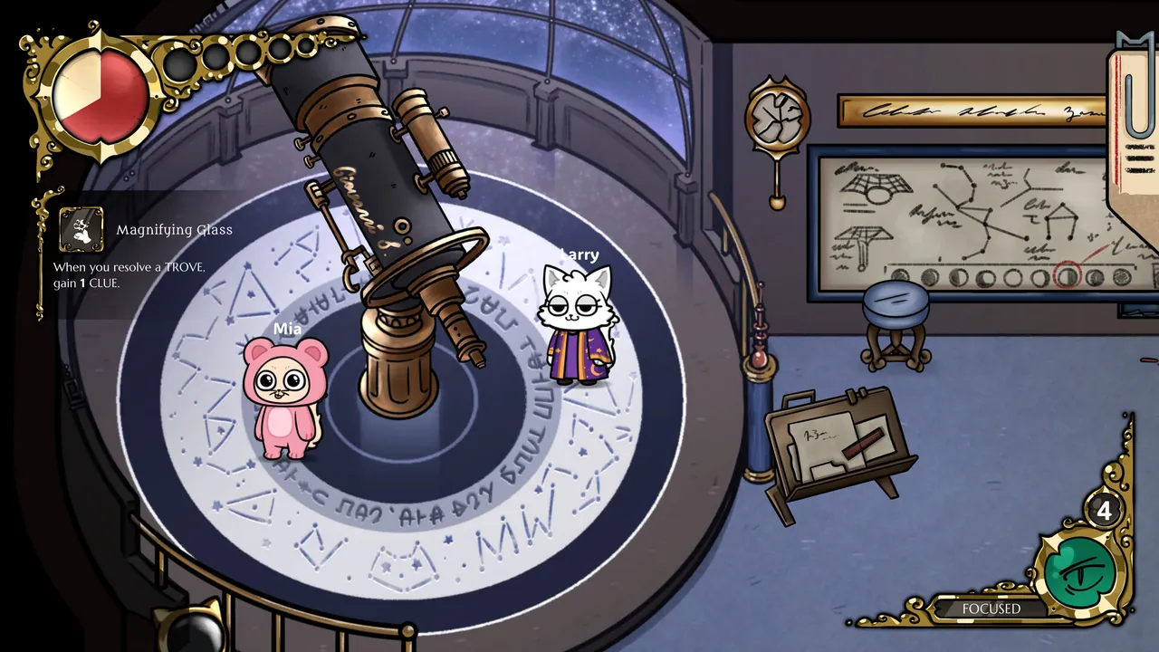 Meowstery Wisp - captura de pantalla