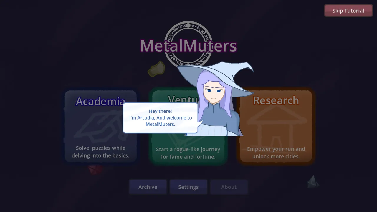 MetalMuters - captura de pantalla