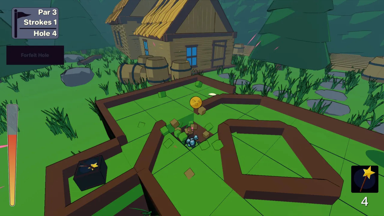 Miney Golf - captura de pantalla