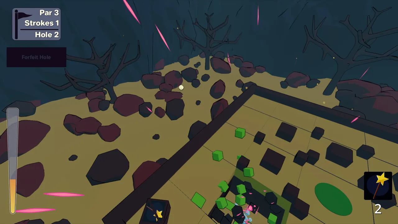 Miney Golf - captura de pantalla