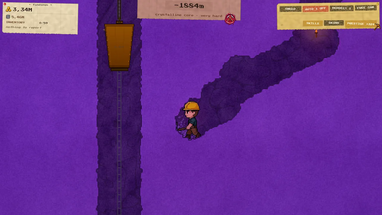 Mining Miner - captura de pantalla