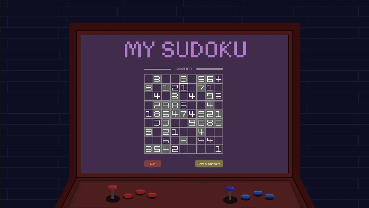 My Sudoku - captura de pantalla