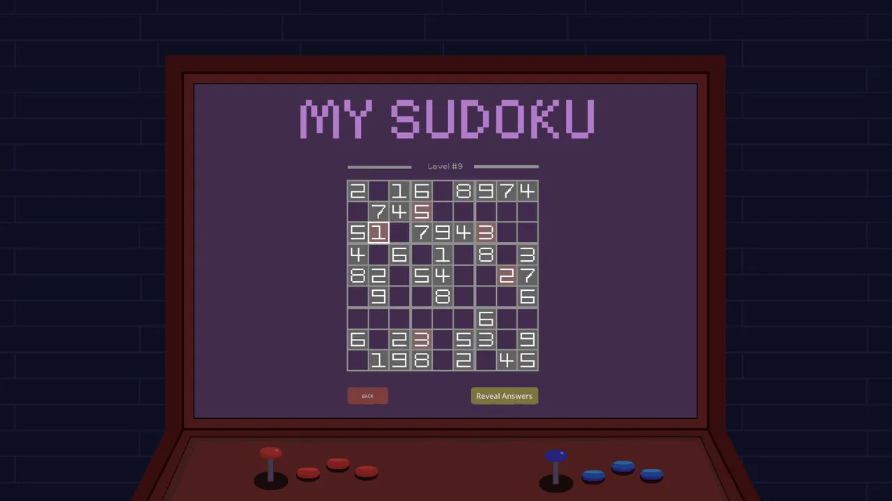 My Sudoku - captura de pantalla