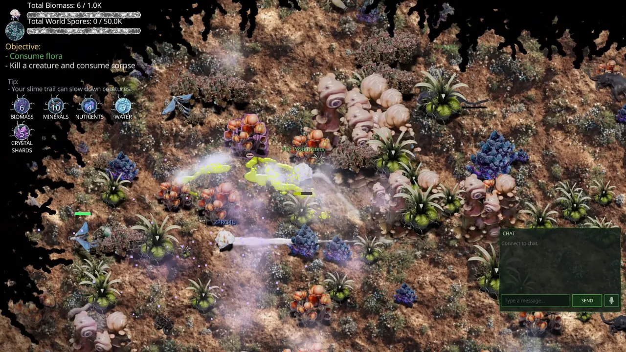 Mycelium Conquest: Mitosis - captura de pantalla