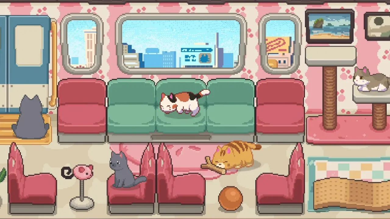 Neko Station - captura de pantalla
