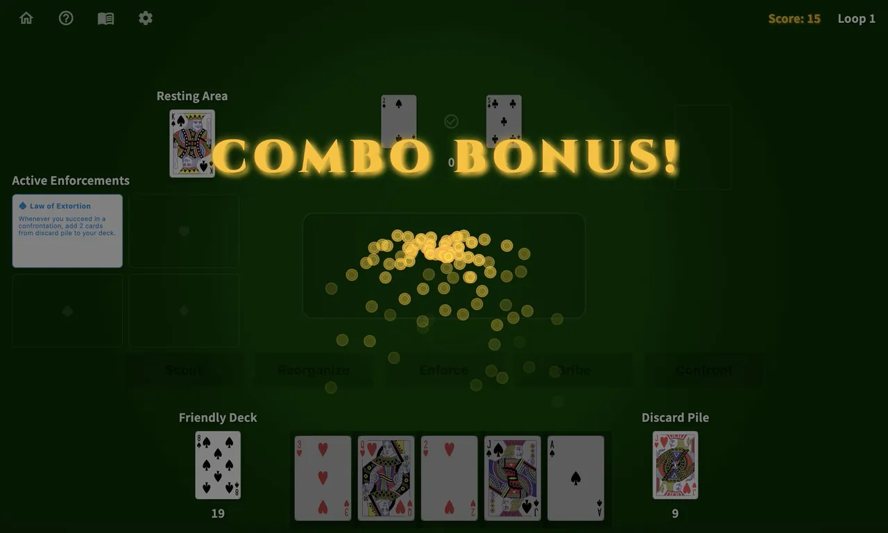 Ouroboros Solitaire - captura de pantalla