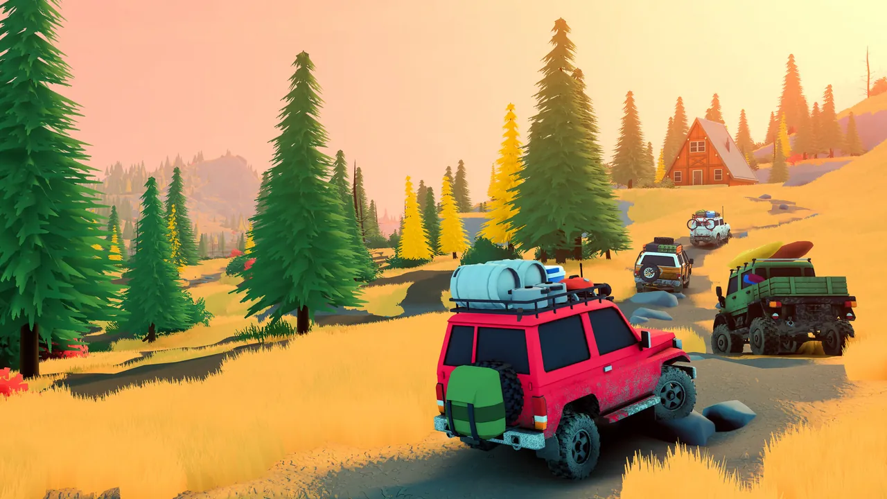 over the hill - captura de pantalla