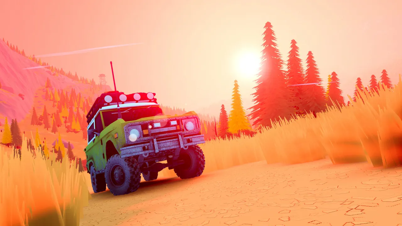 over the hill - captura de pantalla