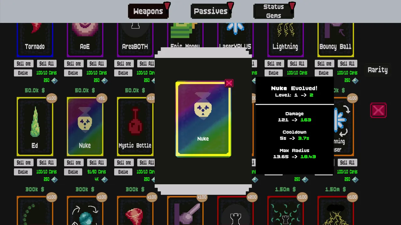 Pacremental - captura de pantalla