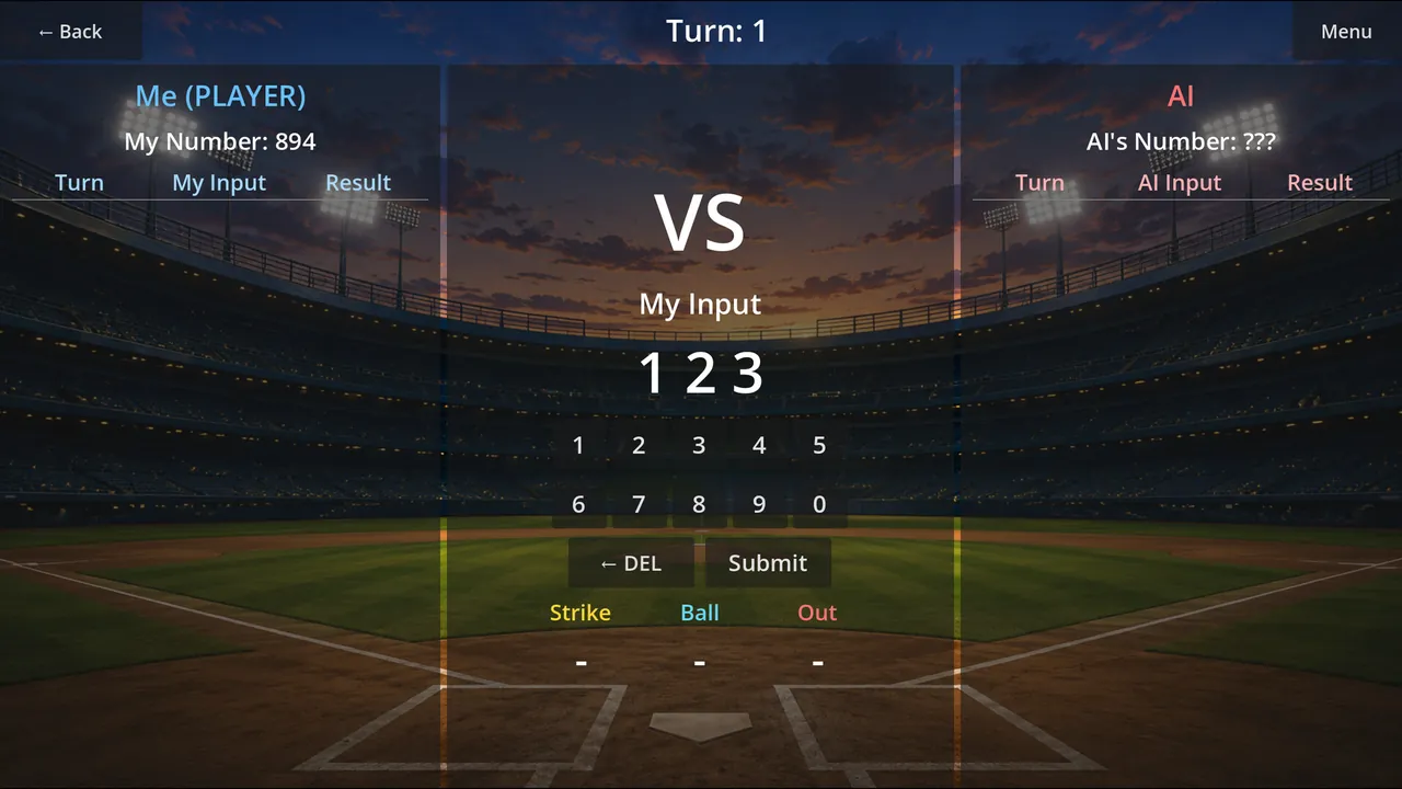 Paper Baseball - captura de pantalla