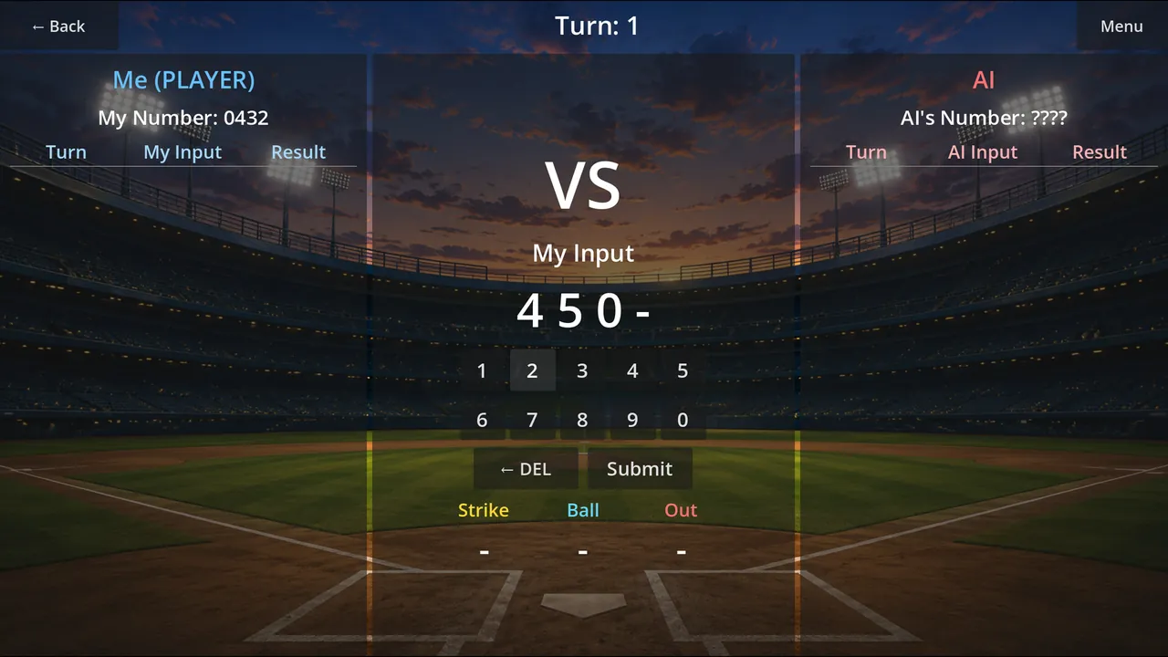 Paper Baseball - captura de pantalla