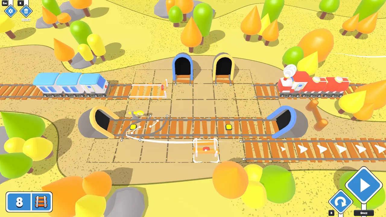 Railway Routes - captura de pantalla