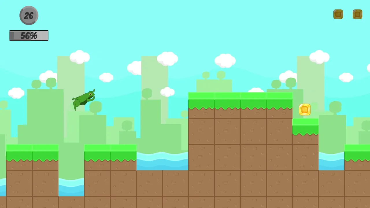 Ribbit Jump - captura de pantalla