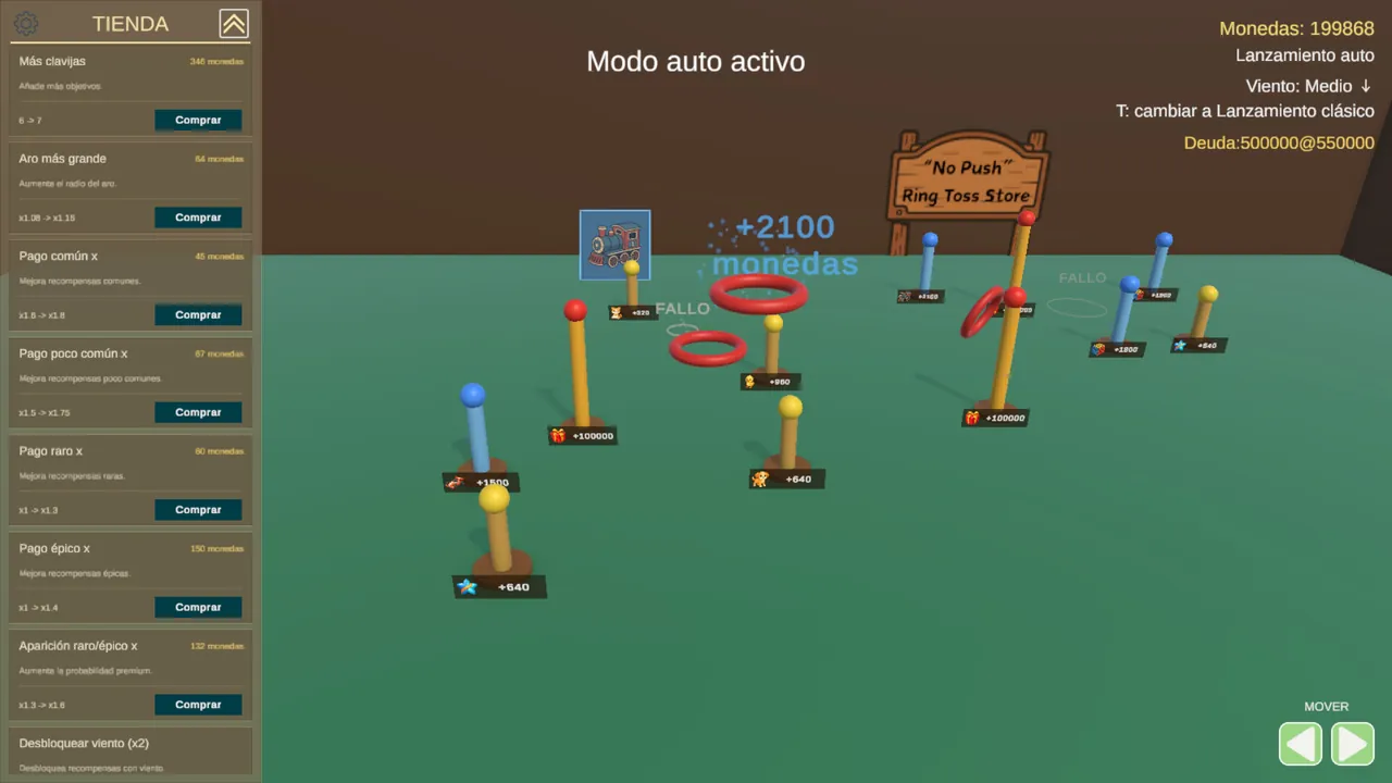 Ring Toss Legend - captura de pantalla