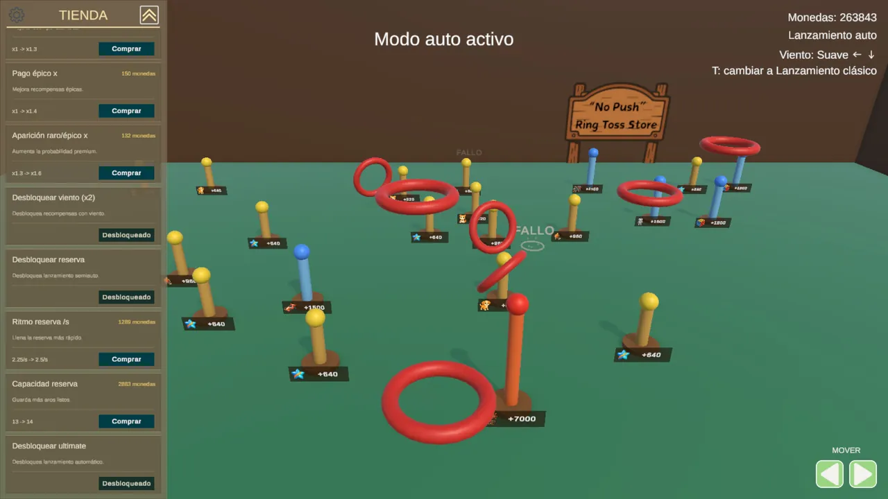 Ring Toss Legend - captura de pantalla