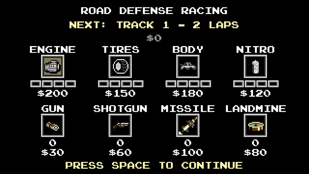 Road Defense Racing - captura de pantalla