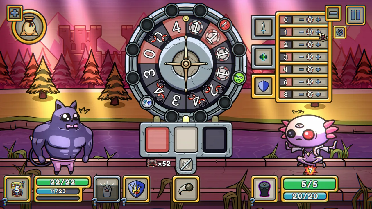 Roulette Dungeon - captura de pantalla