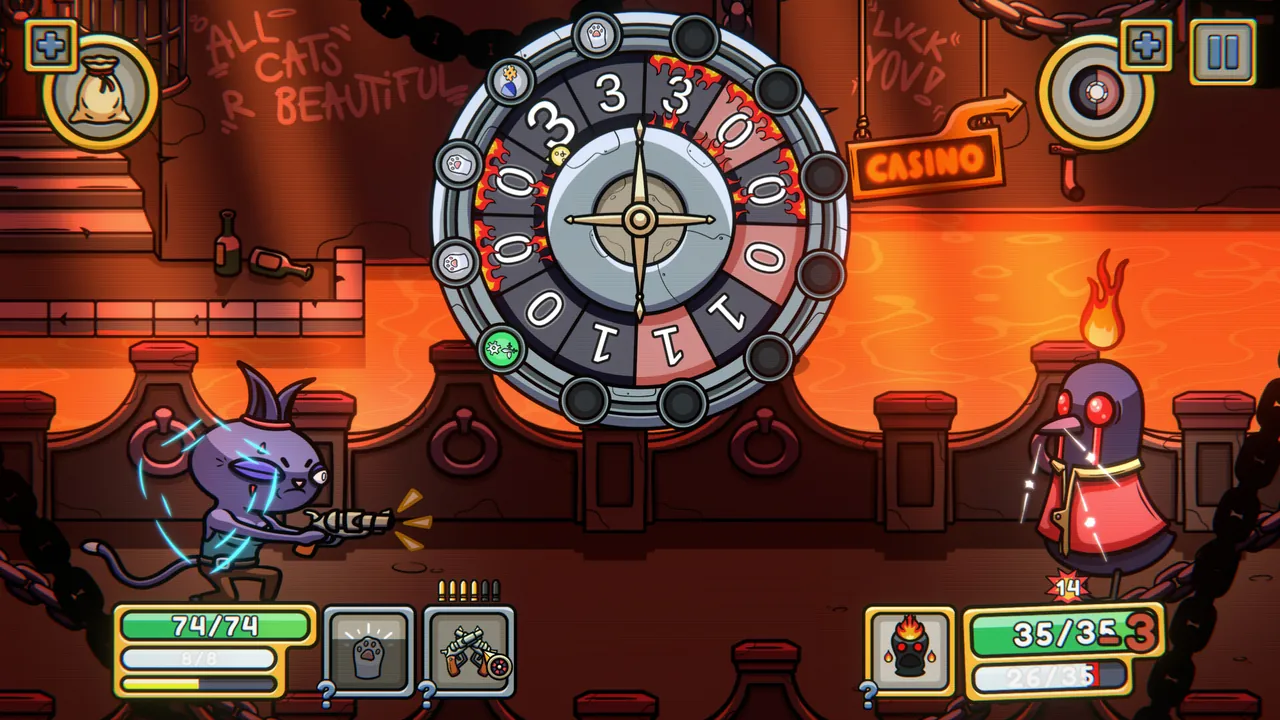 Roulette Dungeon - captura de pantalla
