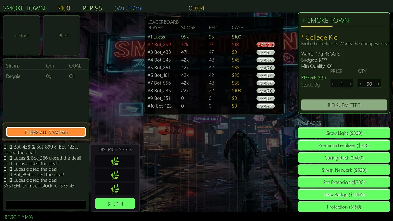Smoke Town - captura de pantalla