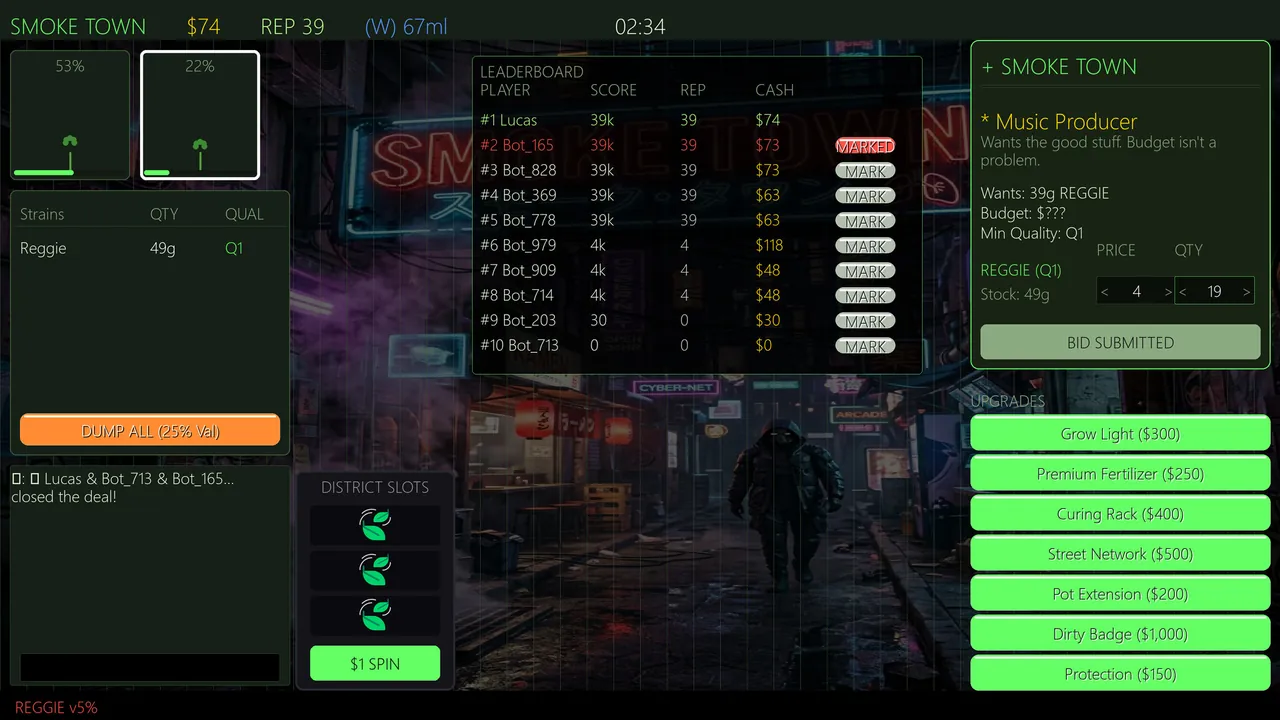 Smoke Town - captura de pantalla