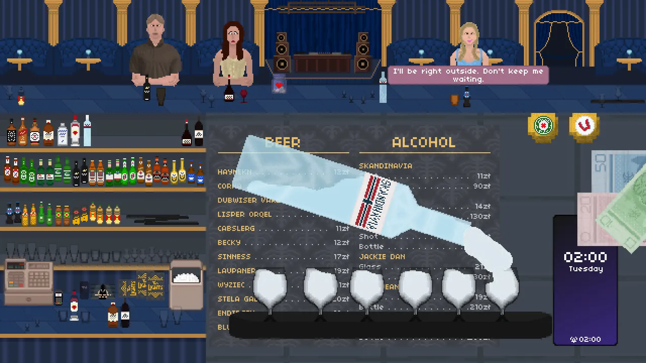 Something to Drink? - captura de pantalla