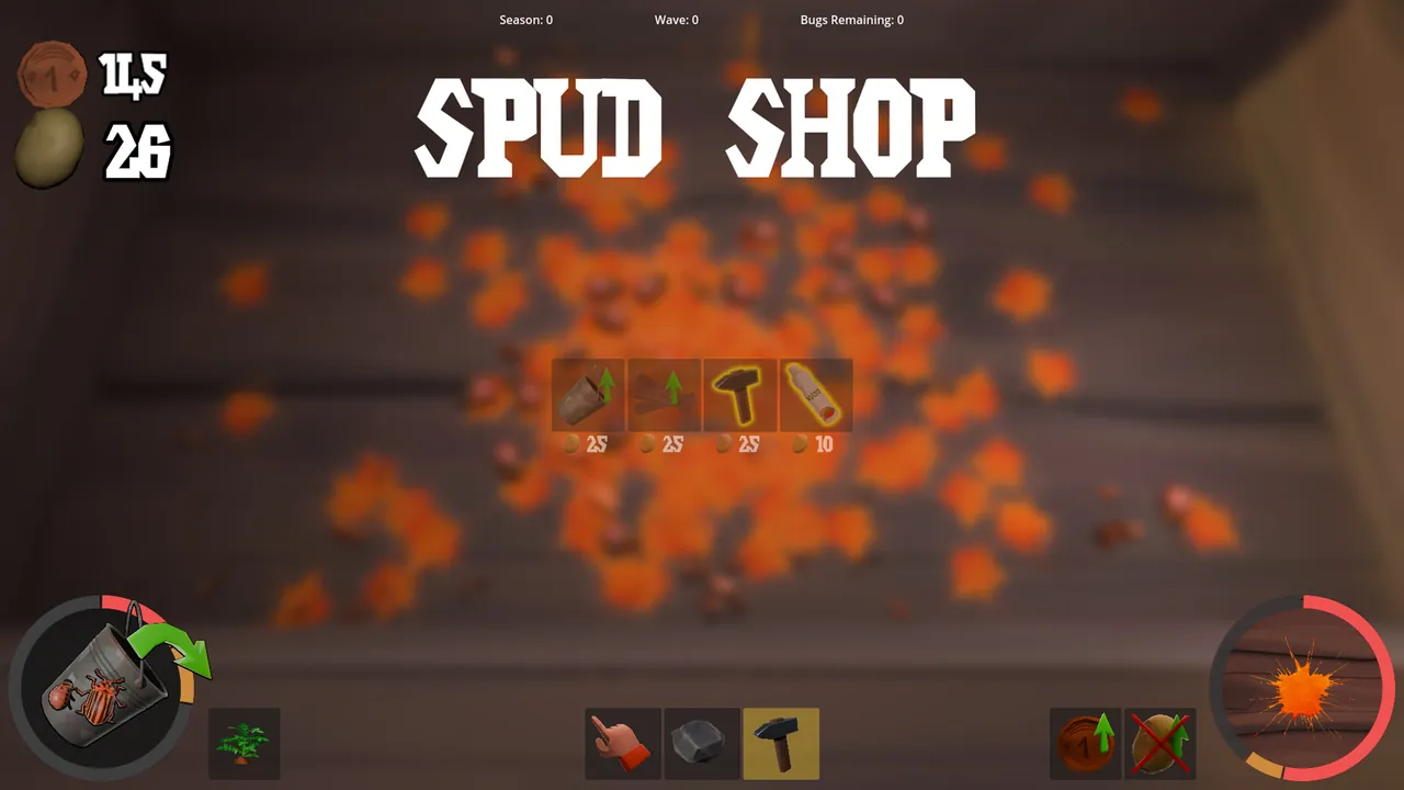 Spud Keeper - captura de pantalla