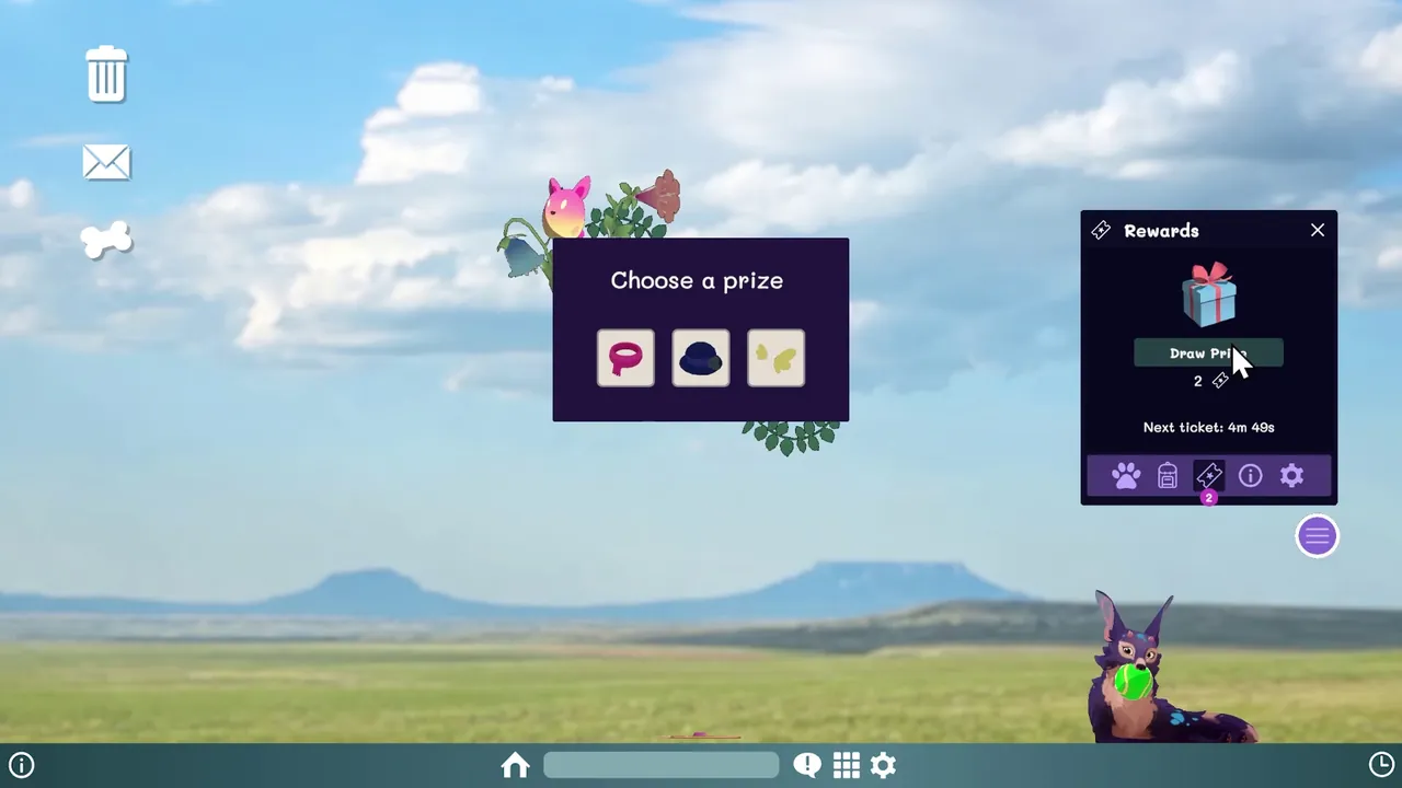 Stay: Ember's Desktop Adventures - captura de pantalla