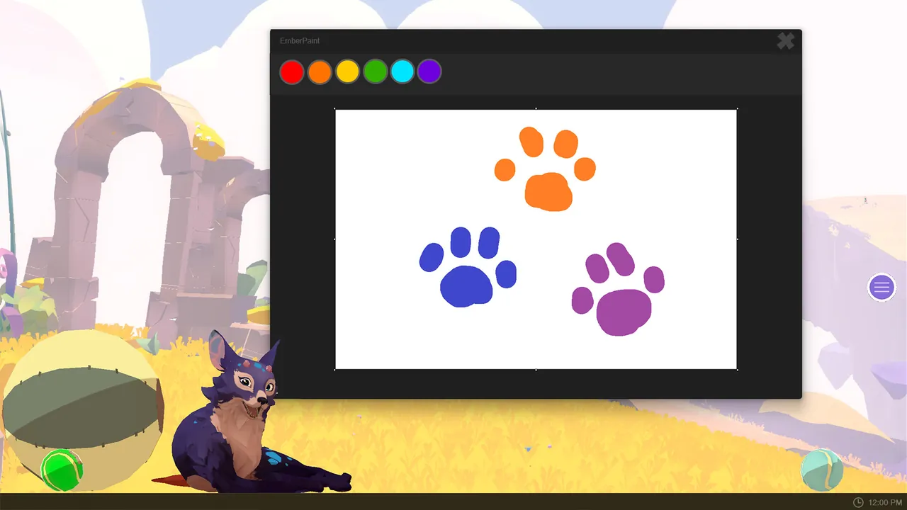 Stay: Ember's Desktop Adventures - captura de pantalla