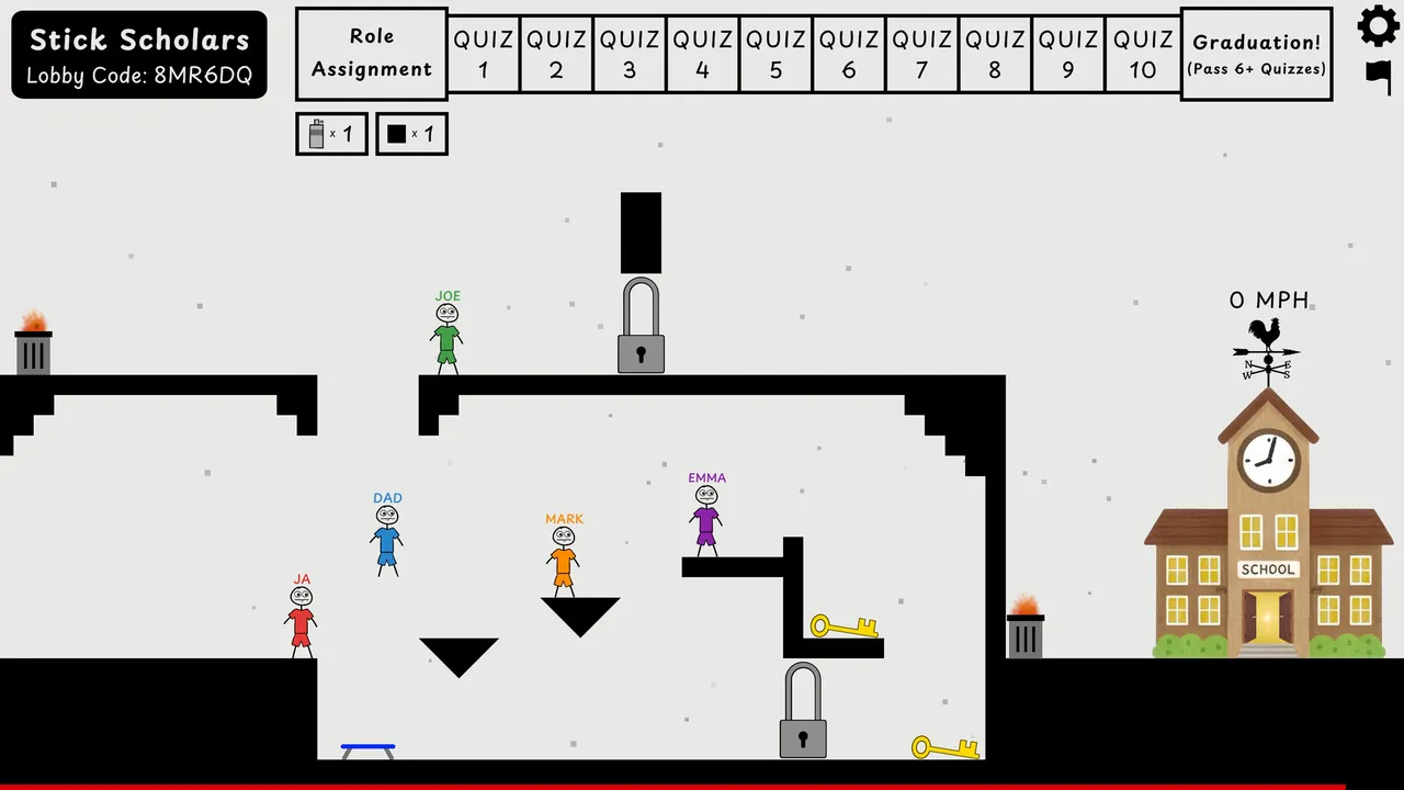 Stick Scholars - captura de pantalla