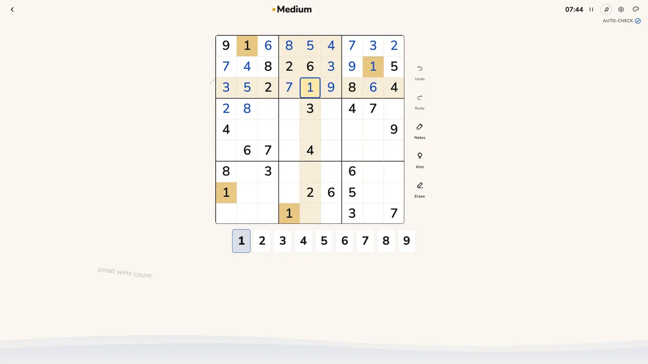 Sudoku Haven - captura de pantalla